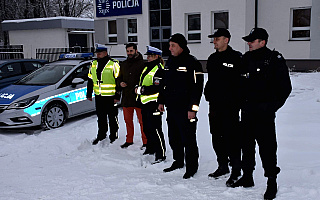 Nowe radiowozy w komendzie policji w Gołdapi